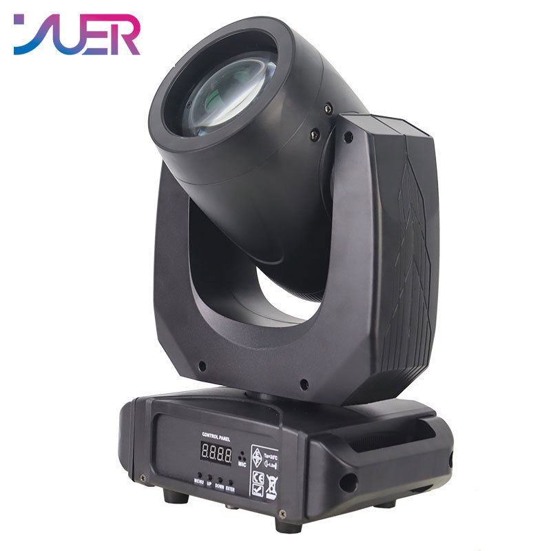 YUER LED 200W Beam Moving Head Audience Lighting DJ Disco Stage Light Disco Parties Dmx Controller Wedding For Projector Night Party