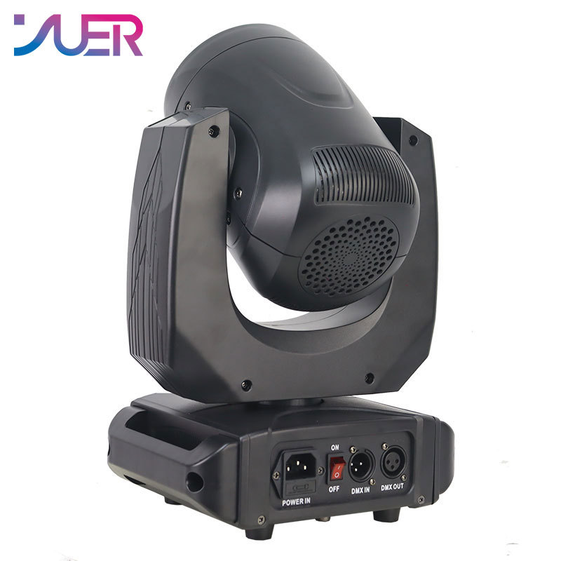 YUER LED 200W Beam Moving Head Audience Lighting DJ Disco Stage Light Disco Parties Dmx Controller Wedding For Projector Night Party