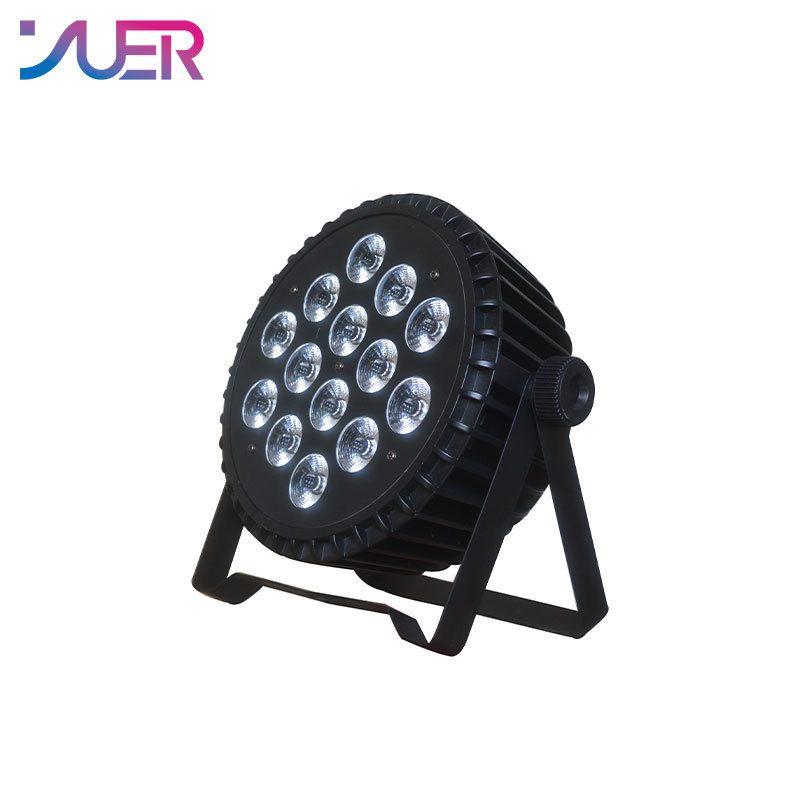 YUER Die-cast Alu. Led Par Light 14x10W RGBW 4in1/14x15W RGBWA 5in1/14x18W RGBWA+UV 6in1  DMX Stage Lights Business Lighting High Power Light Party KTV Disco DJ