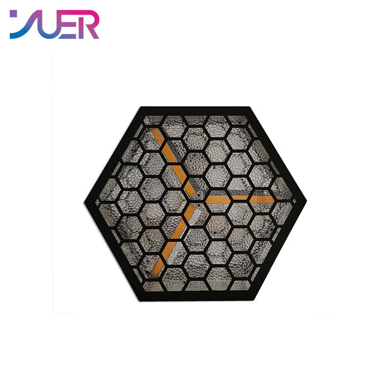 YUER 3x60W Golden COB + LED 48x3W RGB LED Retro Flashing Lights DMX512 LED Background Lighting DJ Disco Bar Party Club Show