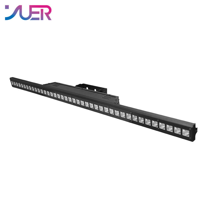 YUER RGB 40X3W LED Wall Washer Light Strobe Dyeing Effect Light Single Point of Control DMX512 For DJ Disco Stage Dance Music Bar