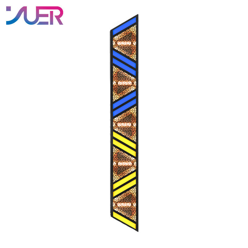 YUER 5x60W Amber LED Retro Flash Light With Auxiliary Blacklight DMX512 DJ Sound Party Music Dance Club DJ Disco Stage Effect S-Tribe