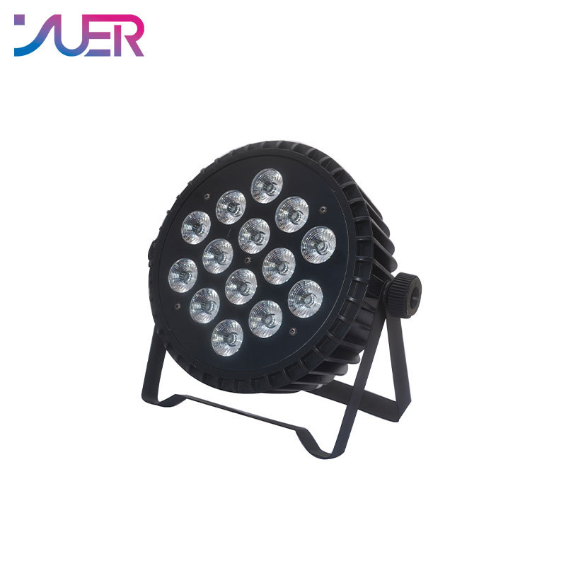 YUER Die-cast Alu. Led Par Light 14x10W RGBW 4in1/14x15W RGBWA 5in1/14x18W RGBWA+UV 6in1  DMX Stage Lights Business Lighting High Power Light Party KTV Disco DJ