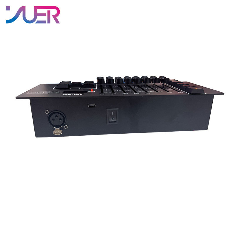 YUER Stage Light LED Mini 40CH Dmx Controller LED Par Light DJ Light Console For Moving Heads Led Disco Lighting Effect Console