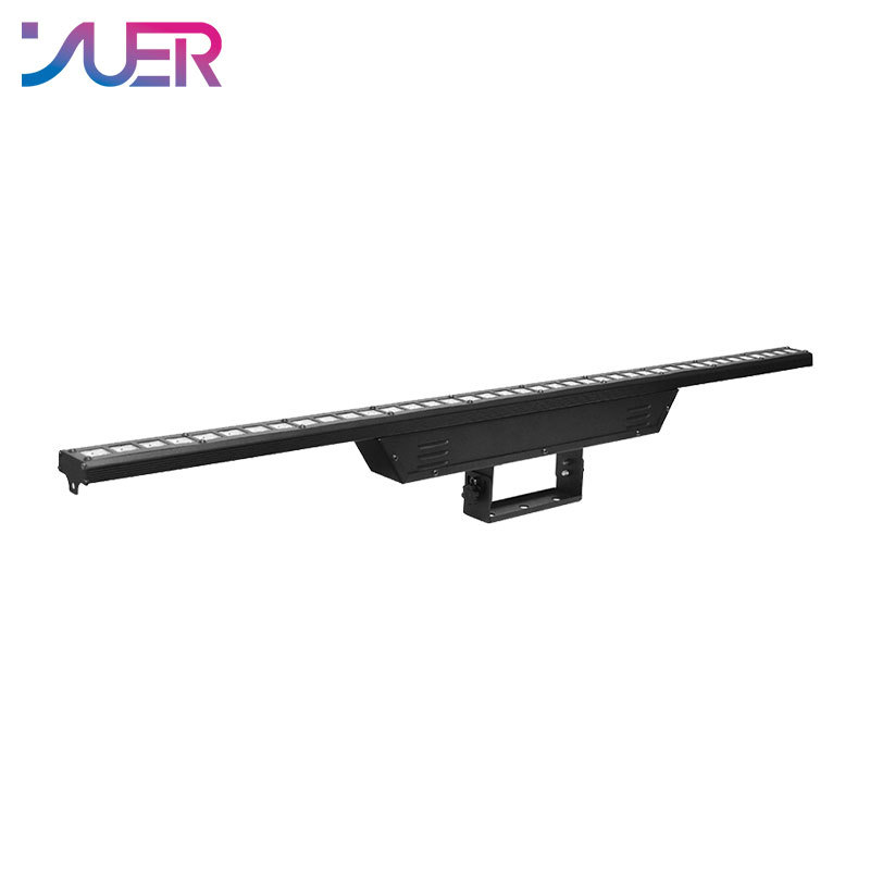 YUER RGB 40X3W LED Wall Washer Light Strobe Dyeing Effect Light Single Point of Control DMX512 For DJ Disco Stage Dance Music Bar