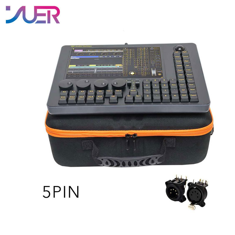 YUER NEW Mold grandma mini Q0 Command Wing 3D effect DMX Stage Lighing Controller Software Console DJ Disco Party Moving Head Light