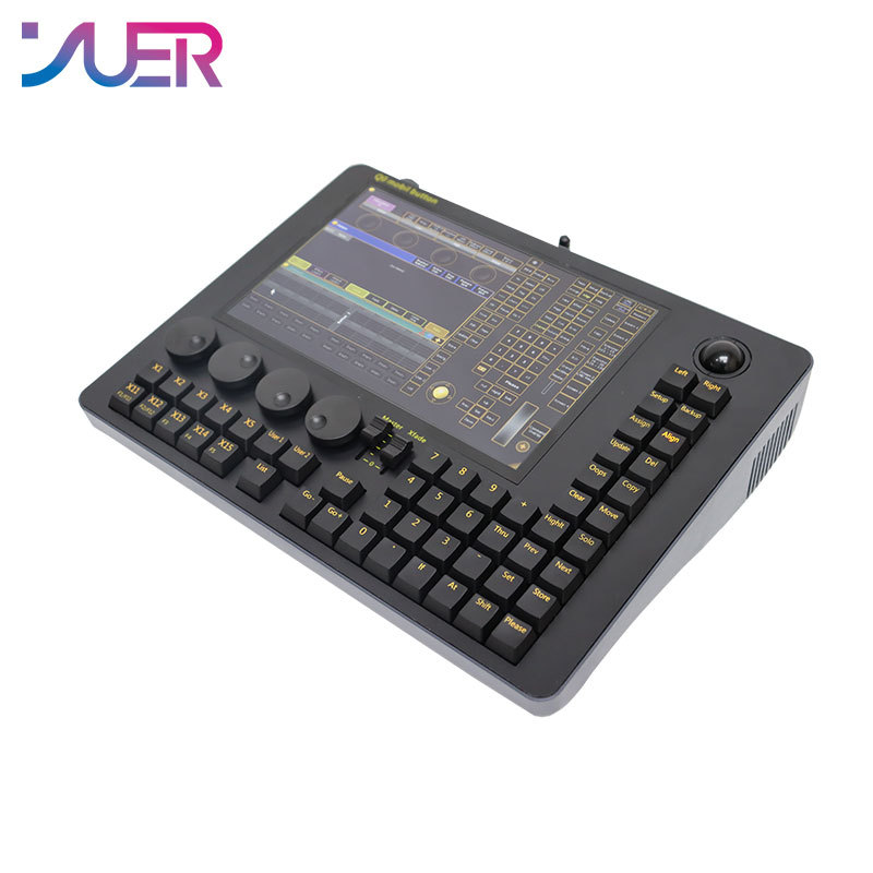 YUER NEW Mold grandma mini Q0 Command Wing 3D effect DMX Stage Lighing Controller Software Console DJ Disco Party Moving Head Light