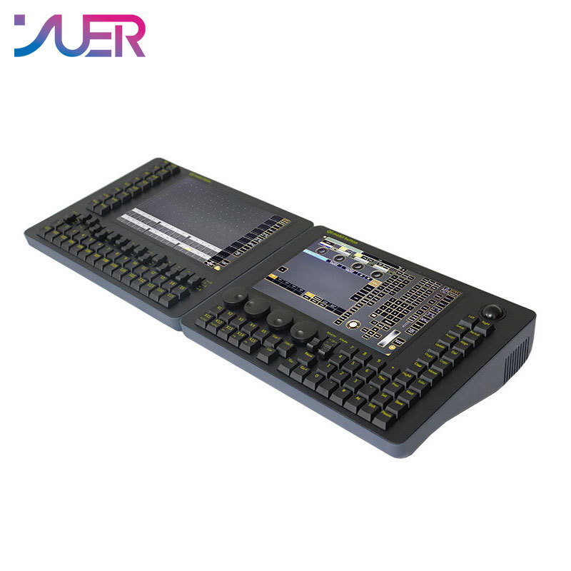 YUER NEW Mold grandma mini Q0 Command Wing 3D effect DMX Stage Lighing Controller Software Console DJ Disco Party Moving Head Light