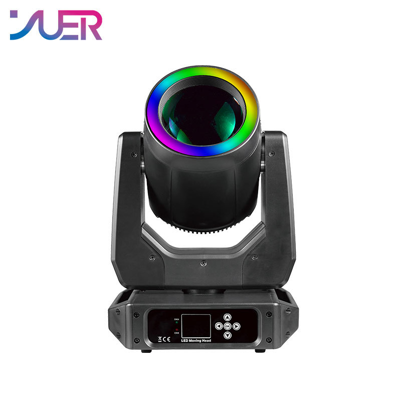 YUER MINI LED 260W Spot Zoom GOBO Moving Head Light For DJ Disco Bar Nightclub Music Party Dance DMX Stage Equipment