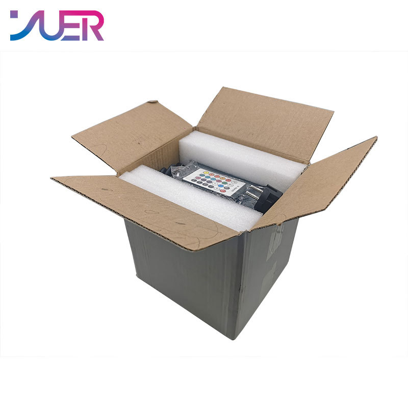 YUER NEW Battery Par LED Light WiFi App Control 6/10CH DMX512 Wireless 4x18W RGBWAUV 6in1 Disco Dj Wedding Party Stage Lighting Bar