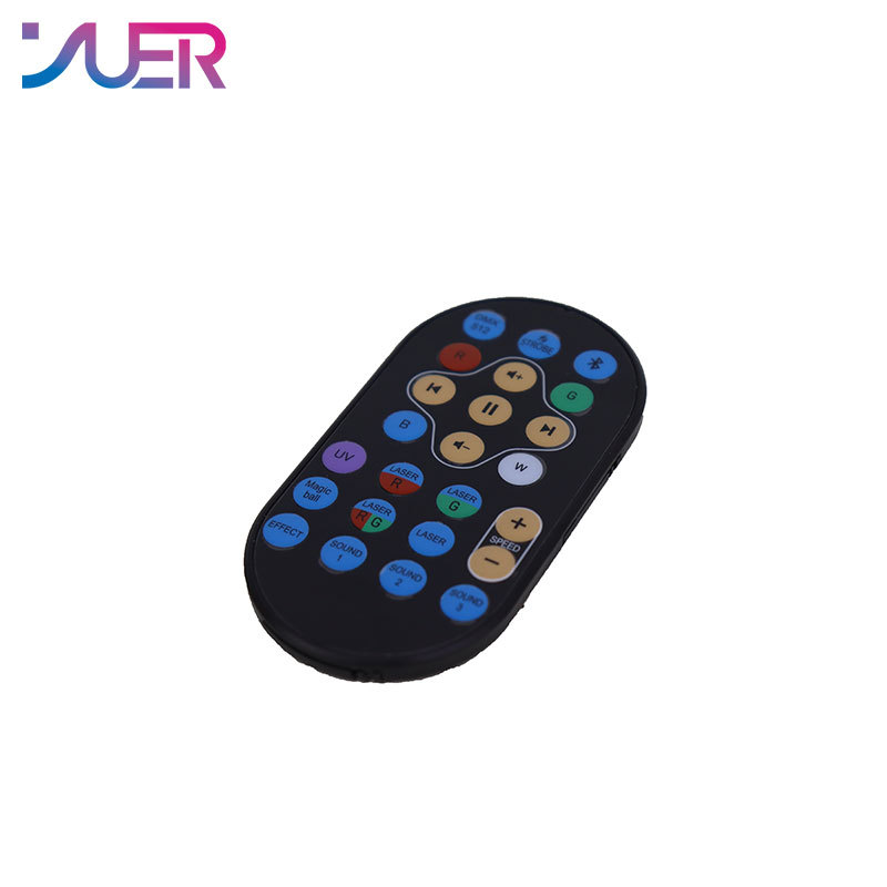 YUER Multifunction Strobe LED RGBW UV Laser Beam Christmas Wedding Party Bluetooth Audio Effect Stage Lighting Dj Disco Remote DMX