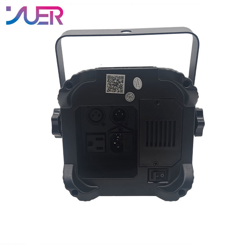 YUER NEW Battery Par LED Light WiFi App Control 6/10CH DMX512 Wireless 4x18W RGBWAUV 6in1 Disco Dj Wedding Party Stage Lighting Bar
