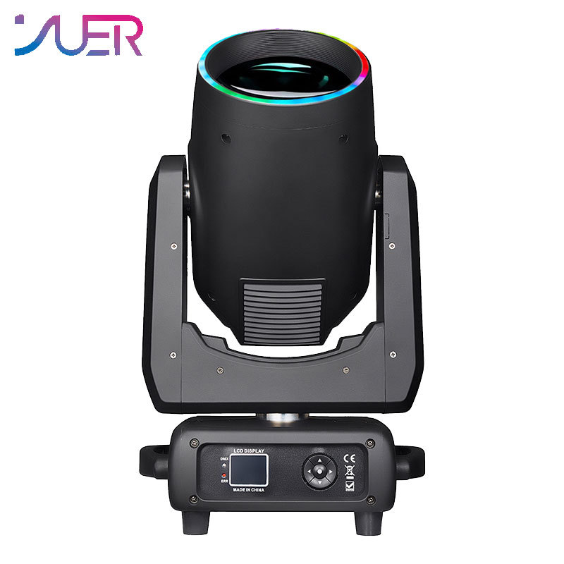 YUER NEW Profession 380W 20R Beam Spot Wash Moving Head Light Double Prism Zoom DMX512 For Disco DJ Music Ball Party Nightclub