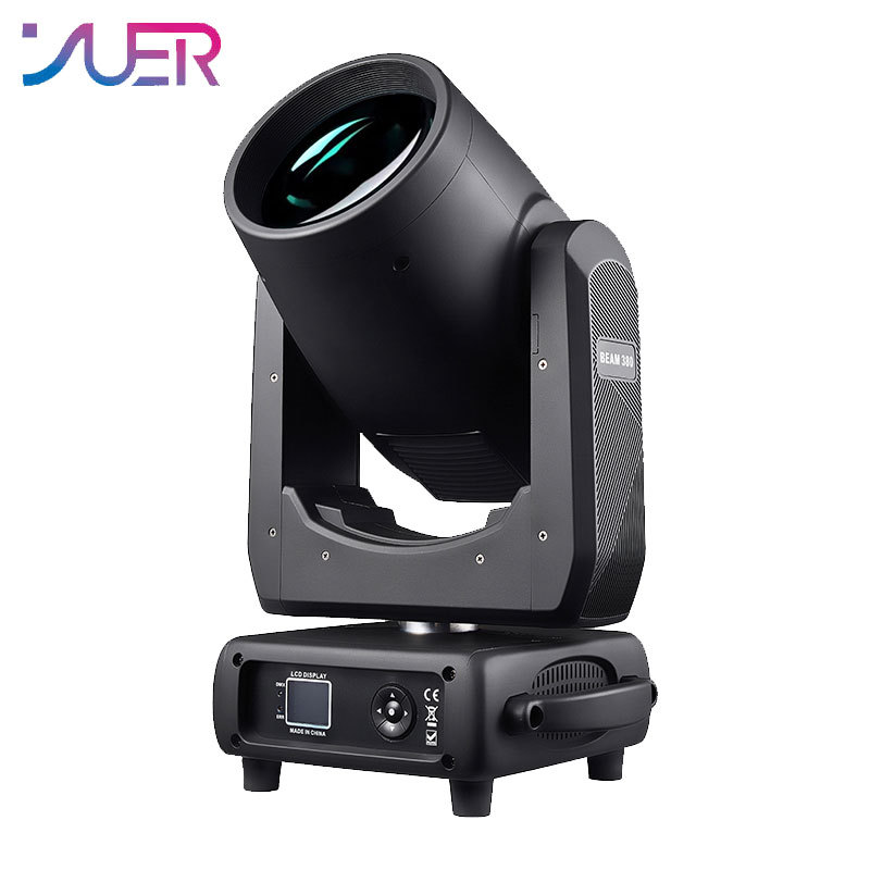 YUER NEW Profession 380W 20R Beam Spot Wash Moving Head Light Double Prism Zoom DMX512 For Disco DJ Music Ball Party Nightclub