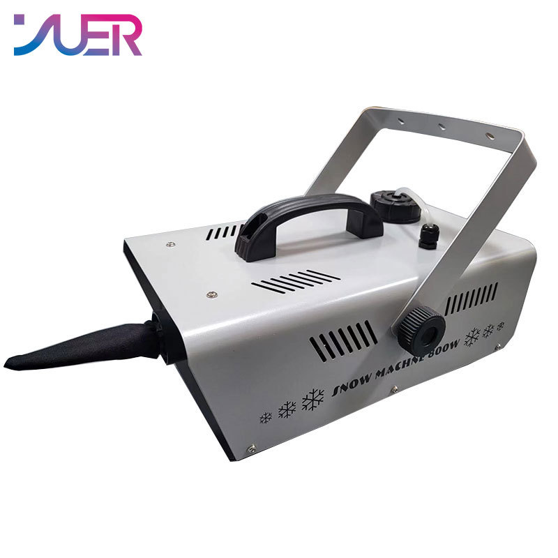 YUER 800W Remote control snow machine for Wedding Party Dj Stage Club Bar Disco Event Photograph Remote Snowmaking Machine