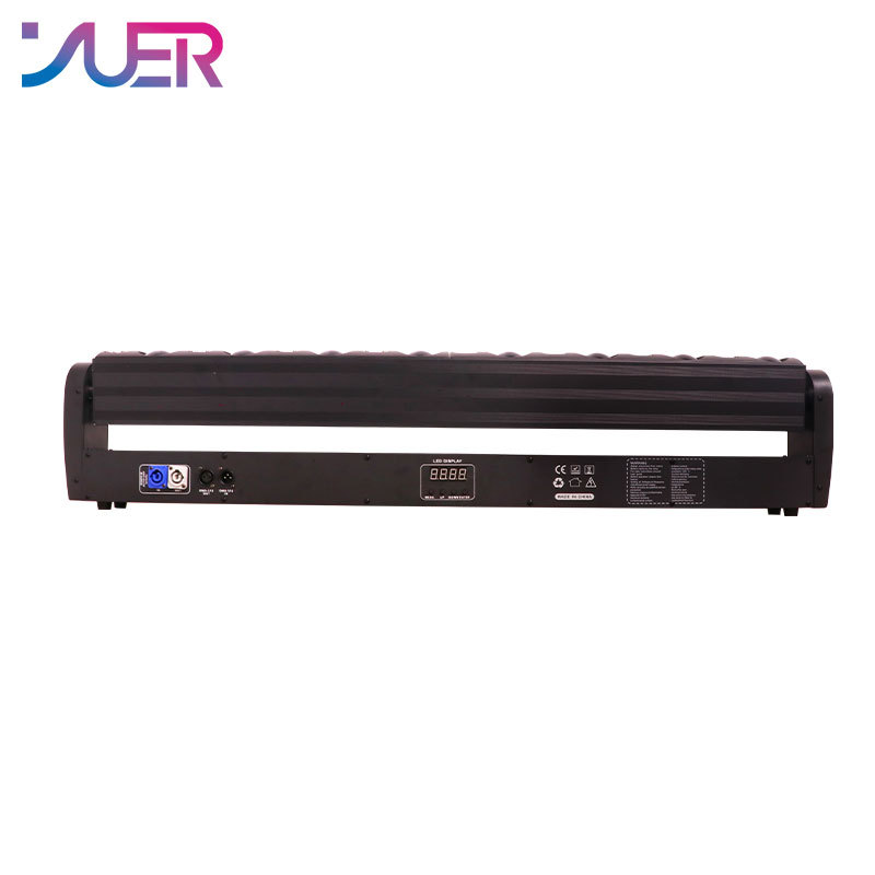 YUER NEW Dj Moving Head Laser Light 8+8 eyes Red Laser RGB LED Beam Lighting DMX512 For Stage Night Club Bar Dance Floor