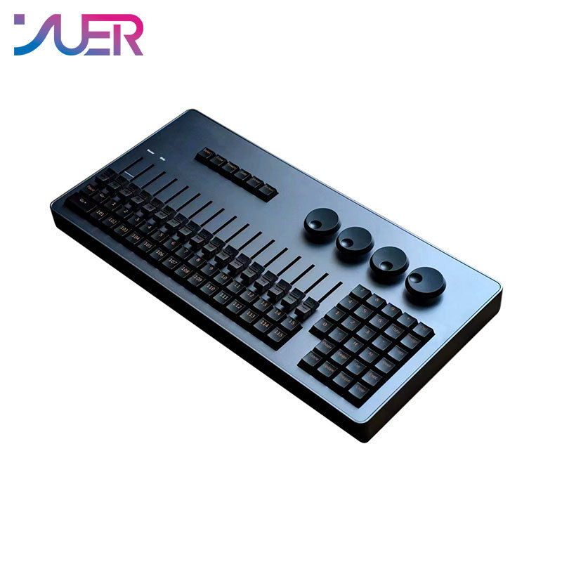 YUER Combination PLUS Command On PC Fader Wing For Stage Effect Lighting DMX Controller DJ Disco Party Events Show Wedding Console
