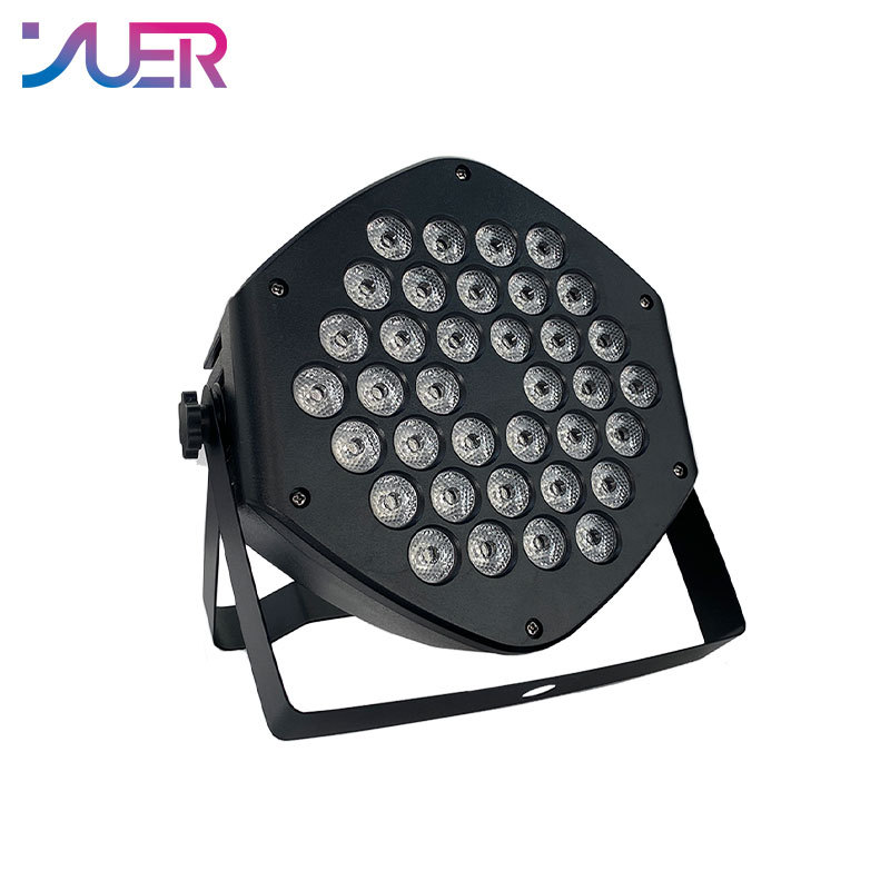 YUER LED 36x3W RGB Par LED Lights Party Nightclub Stage Sound Music Wedding Christmas DMX512 DJ Equipment Disco Effect Lights