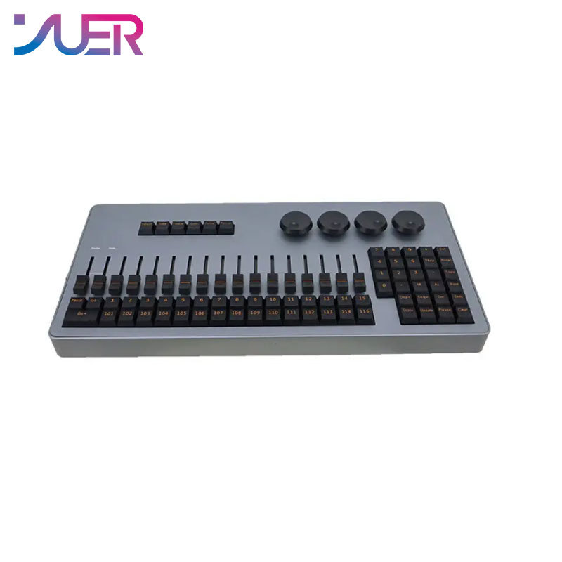 YUER Combination PLUS Command On PC Fader Wing For Stage Effect Lighting DMX Controller DJ Disco Party Events Show Wedding Console