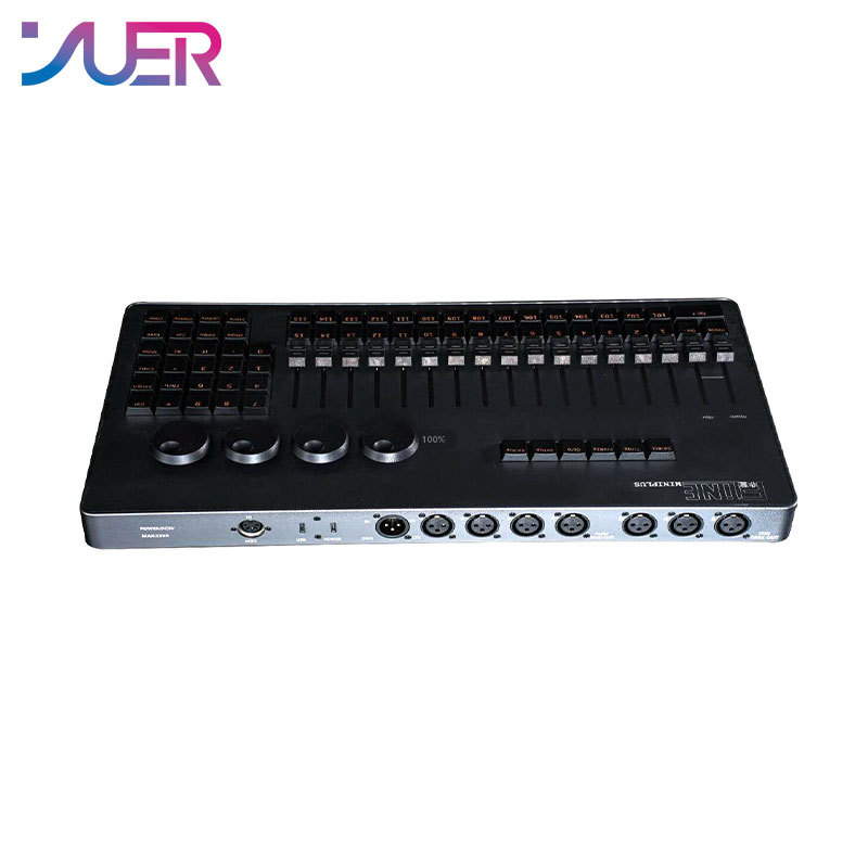 YUER Combination PLUS Command On PC Fader Wing For Stage Effect Lighting DMX Controller DJ Disco Party Events Show Wedding Console