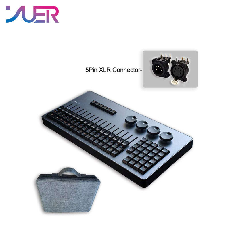 YUER Combination PLUS Command On PC Fader Wing For Stage Effect Lighting DMX Controller DJ Disco Party Events Show Wedding Console