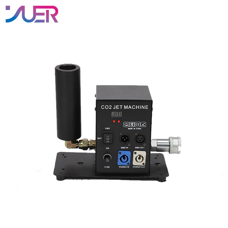 YUER CO2 multi-angle smoke machine carbon dioxide single head DMX stage smoke equipment carbon dioxide gas column CO2 jet