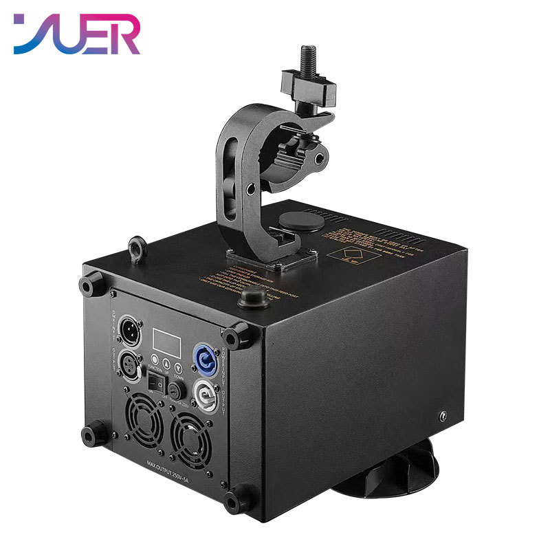 YUER NEW 400W Indoor Wedding Fireworks DJ Scene DMX control Down Spray Upside Down For Rotating Sparks Cold Spark Machine