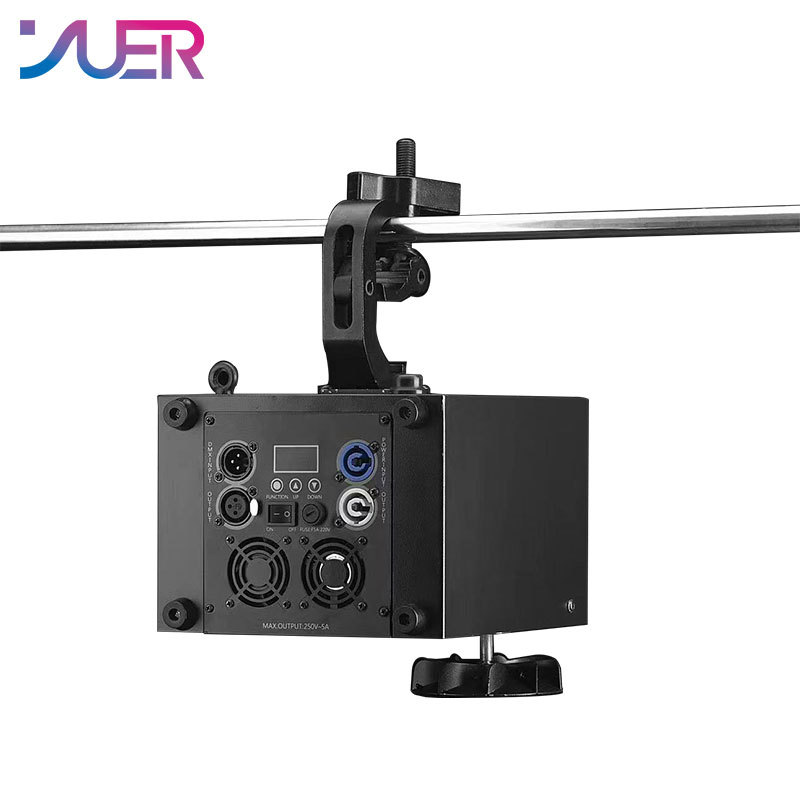 YUER NEW 400W Indoor Wedding Fireworks DJ Scene DMX control Down Spray Upside Down For Rotating Sparks Cold Spark Machine