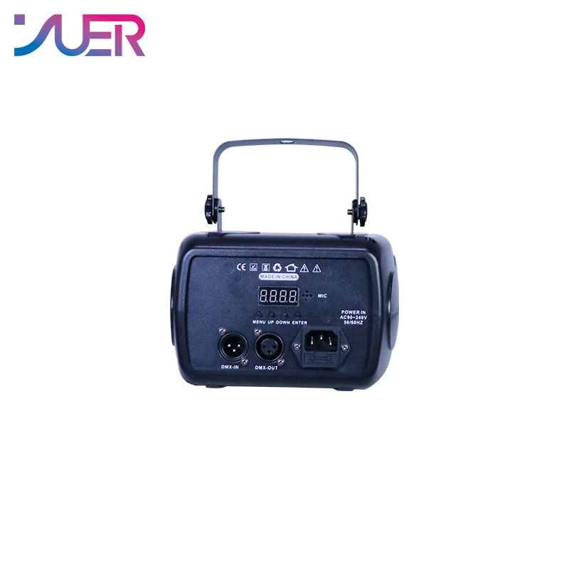 YUER Butterfly light dyeing pattern laser five-in-one effect lamp dmx512 lighting display equipment DJ party club bar event display