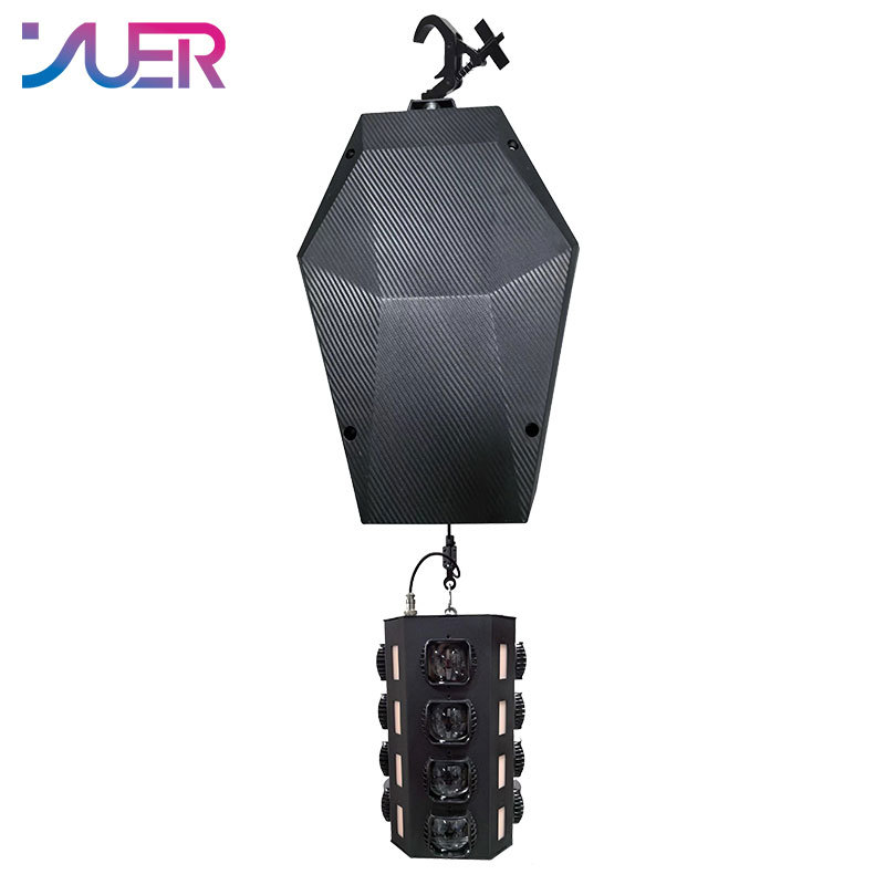 YUER Beam Strobe Lift Lamp Professional stage lighting Indoor LED 4 in 1 RGBW COB beads DMX ArtNet mode for DJ Club party Show