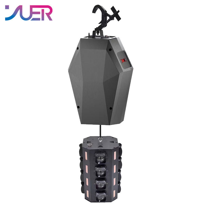 YUER Beam Strobe Lift Lamp Professional stage lighting Indoor LED 4 in 1 RGBW COB beads DMX ArtNet mode for DJ Club party Show