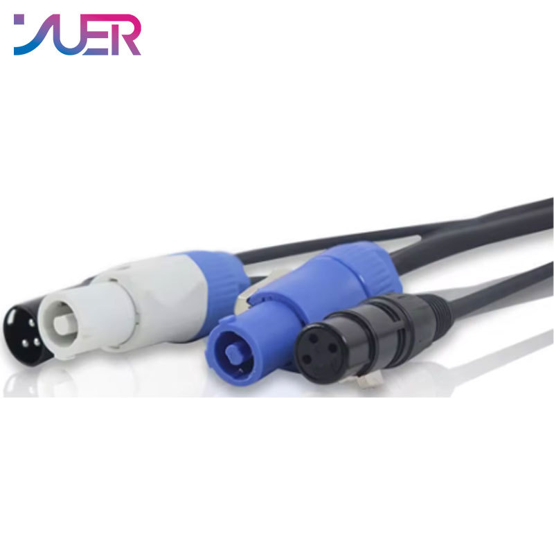 YUER LED Studio Computer PC Stage Lighting Controller Dimmer DMX512 3 pin/5 pin Signal DMX Cable (1M-50M) Stage Lighting Signal Cable