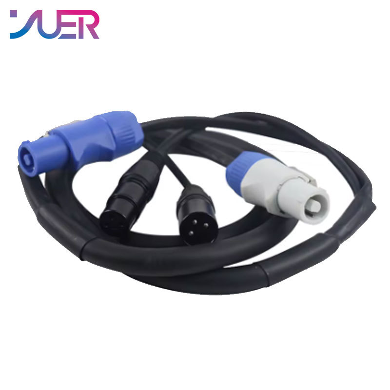 YUER LED Studio Computer PC Stage Lighting Controller Dimmer DMX512 3 pin/5 pin Signal DMX Cable (1M-50M) Stage Lighting Signal Cable