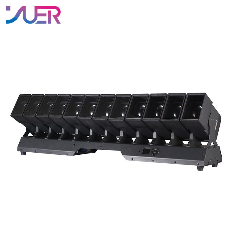 YUER 12X60W RGBW 4IN1 Beam Moving Head Light DMX512 LED Wall Wash For DJ Disco Party Stage Effect Lighting Night Club Bar Light