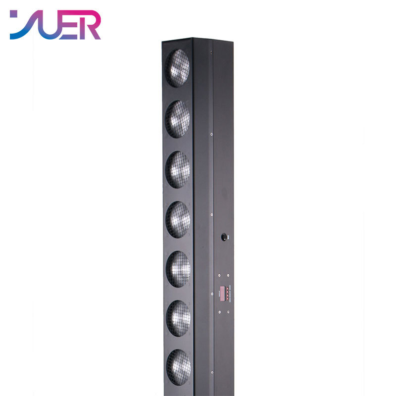 YUER 10x12W COB Warm White Blinder Bar Light COB Amber LED High Power Professional Stage Lighting For Party Bar KTV DJ Disco