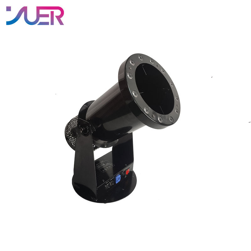 YUER New 1200W LED RGB Confetti Machine Fog Machine Wedding Dance DJ KTV Party Stage Lighting Professional Stage DJ Equipment