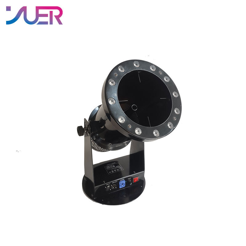 YUER New 1200W LED RGB Confetti Machine Fog Machine Wedding Dance DJ KTV Party Stage Lighting Professional Stage DJ Equipment