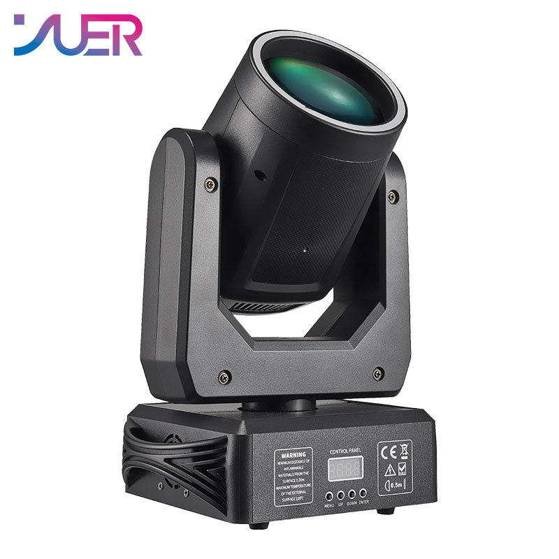 YUER LED 150W Moving Head Light Beam Spot Stage Lights 18 Prism With Aperture DMX512 For DJ Disco Party Club Stage Effects Lamp