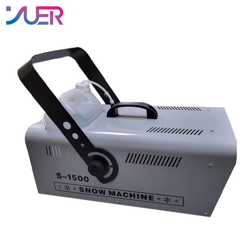 YUER 1500w Snow Machine Snowflake Machine With Wireless Remote Control for Christmas Wedding Kids Party Stage Effects