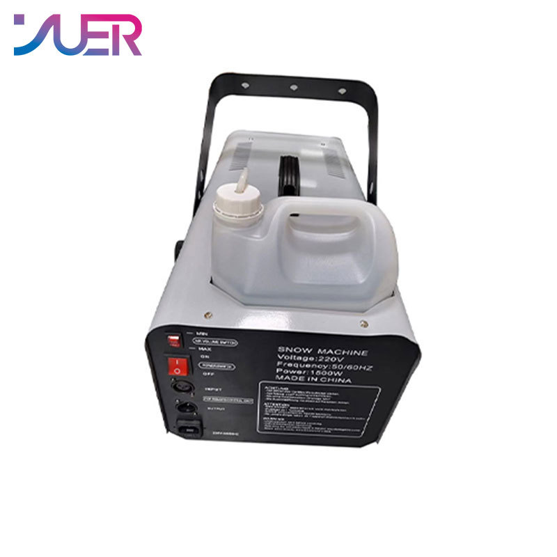 YUER 1500w Snow Machine Snowflake Machine With Wireless Remote Control for Christmas Wedding Kids Party Stage Effects