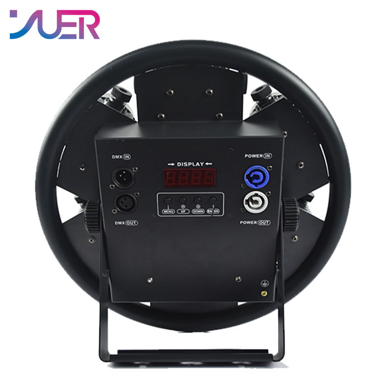 YUER 7X50W LED flash retro light with DMX voice control DJ stage background effect suitable for party disco performance