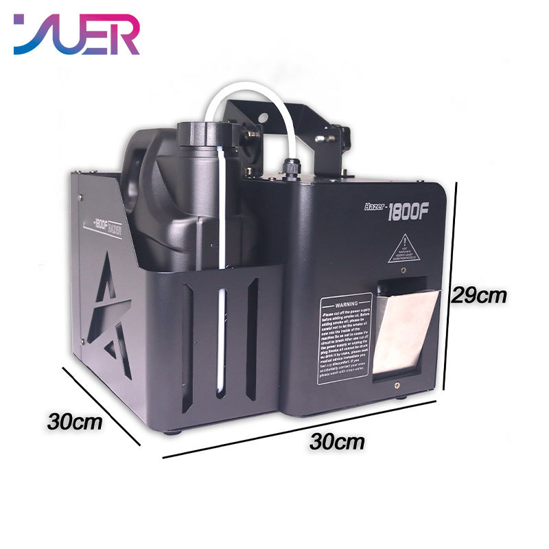 YUER NEW 1600W Multi-Angle Mist  Fog Machine Smoke Machine Fogger Hazer Equipment For DJ Bar Party Wedding Show Stage Effect