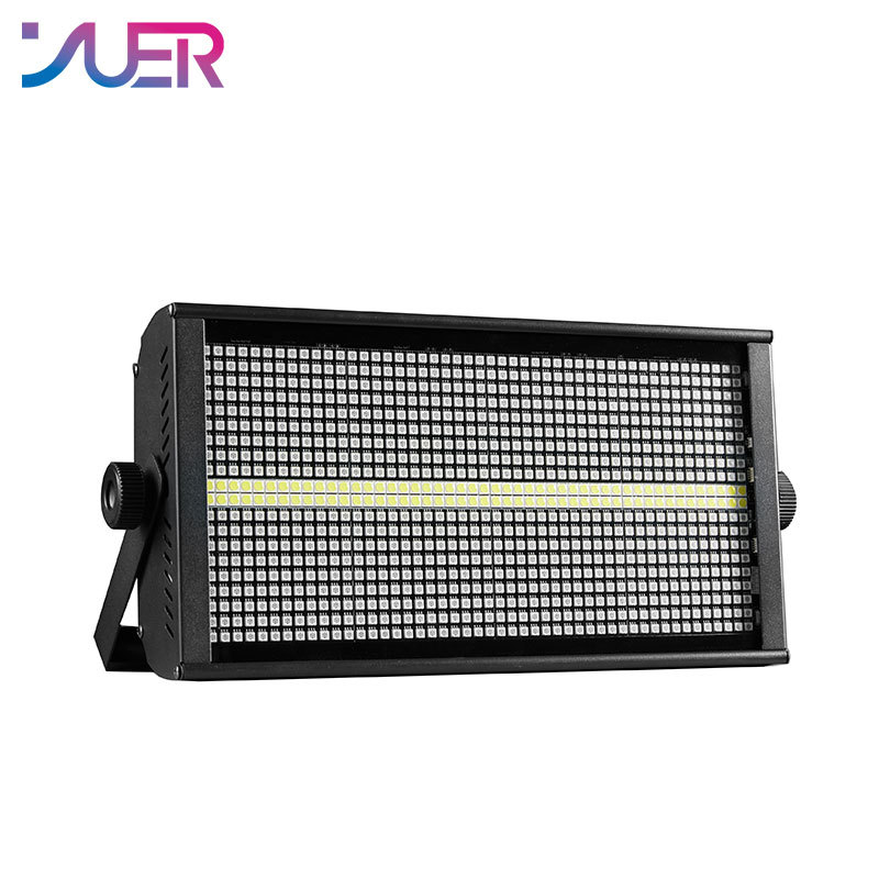 YUER 864pcs 5050 LED 280W RGB DMX512 8+8 Strobe Light/Stroboscope Lights Fit DJ Disco Bar Party Effect Dyeing Light Flash