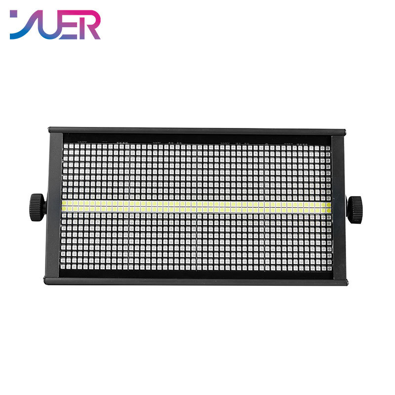 YUER 864pcs 5050 LED 280W RGB DMX512 8+8 Strobe Light/Stroboscope Lights Fit DJ Disco Bar Party Effect Dyeing Light Flash