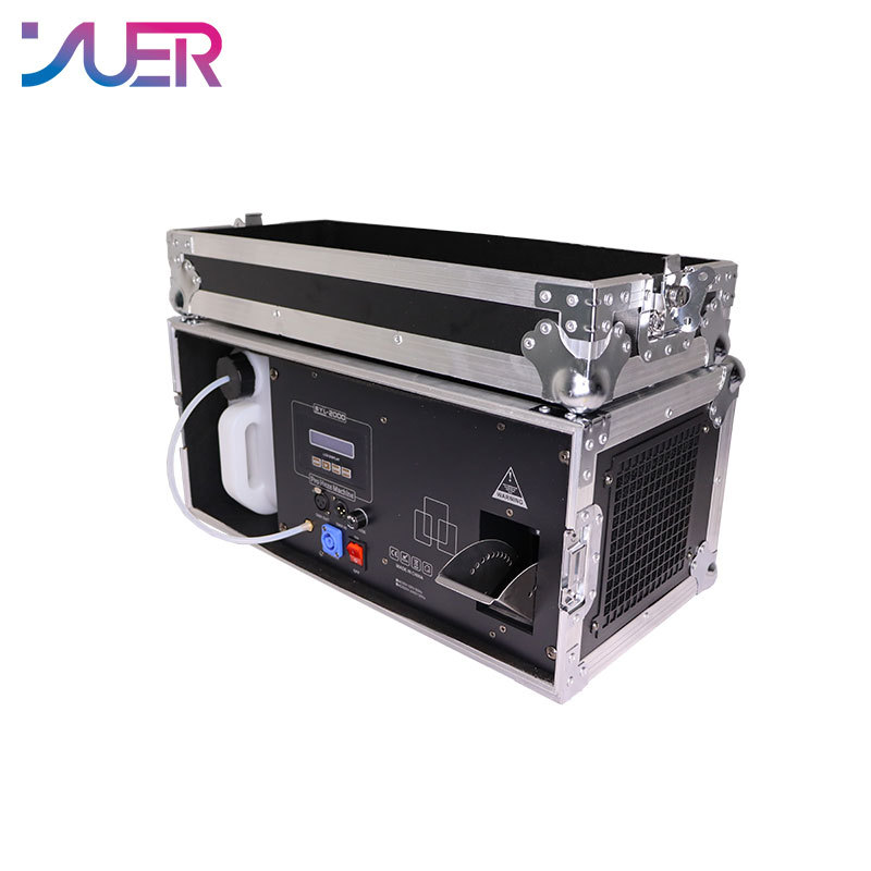 YUER NEW Haze Machine 2000W DMX Stage Effect Equipment Fog Smoke Machine By Remote Control For DJ Disco Party Atmosphere Hazer