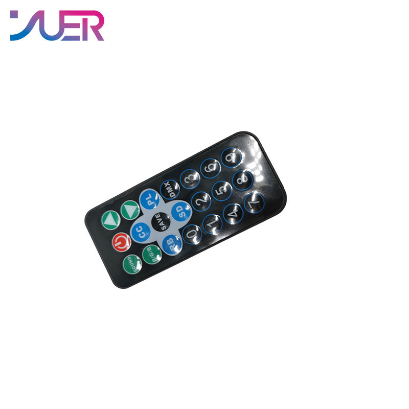 YUER Wireless Remote Control LED Par 9x10W RGBW 4IN1 LED Wash Light Stage DJ Party Uplighting No Noise Remote Control Night Lights