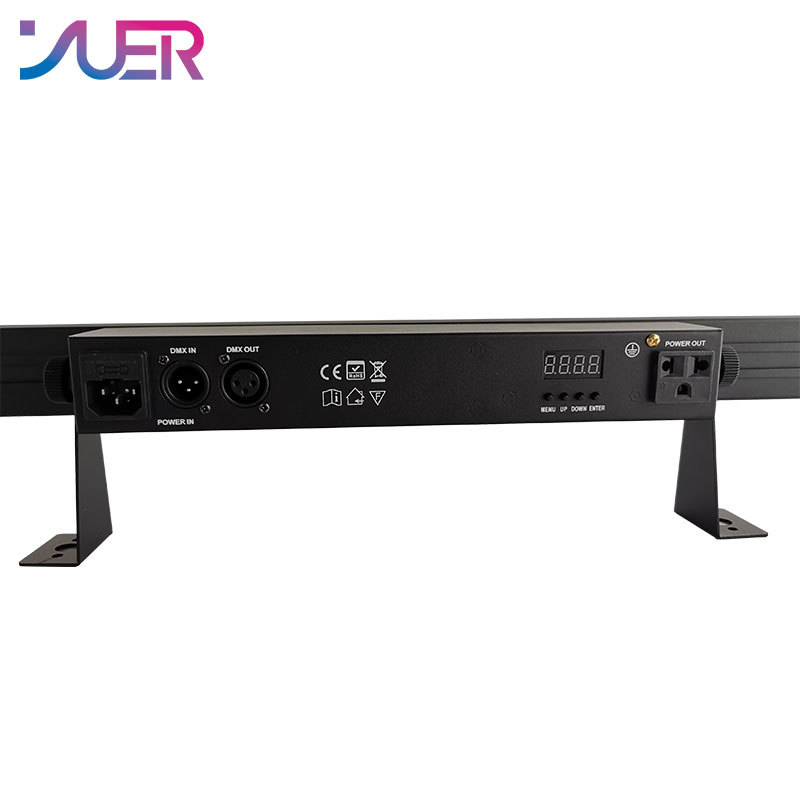 YUER 124PCS 5050 RGB 3IN1 LED Flat Pixel Lights DMX Control Digital Dream Bar DJ Party Club Multi-Color LED Light Strips Lights