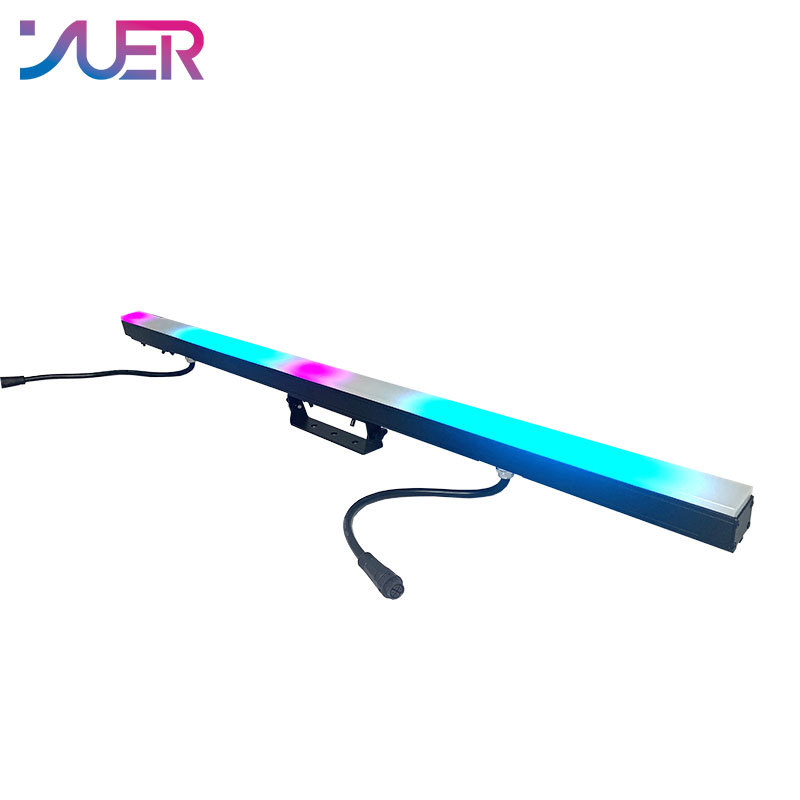 YUER Stage Light Tubes Waterproof IP65 LED 40x0.5W LED Pixel Bar Light 3D LED Linear Strip Light DMX For Bar Disco DJ Club Bar Party