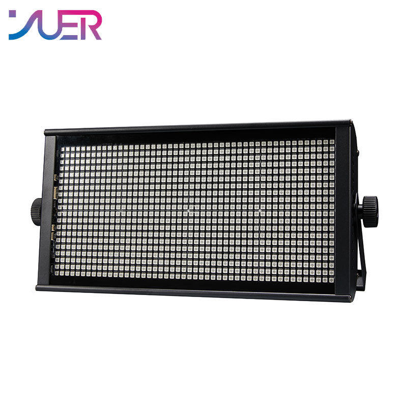 YUER 960Pcs 5050 LED 200W RGB DMX512 Strobe Light/Stroboscope Lights Fit DJ Disco Party Bar Club Effect Dyeing Light Flash Equipment