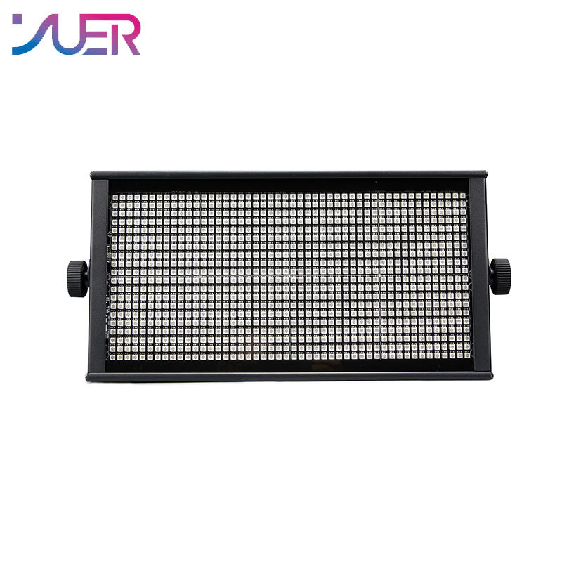 YUER 960Pcs 5050 LED 200W RGB DMX512 Strobe Light/Stroboscope Lights Fit DJ Disco Party Bar Club Effect Dyeing Light Flash Equipment